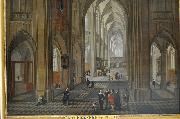 Pieter Neefs View of the interior of a church Germany oil painting artist